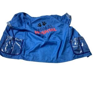 Melissa & Doug Animal Hospital Veterinarian Costume Kids Size Small Blue